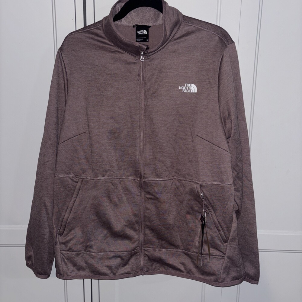 The North Face Women's Canyonlands Full Zip Jacket Plus 2XL FawnGreyHeather